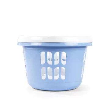 Beldray LA00000174CRNEU7 set de 2 cestos de ropa 30L, blanco/azul