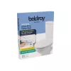 Beldray LA00000201WPEU7 Inodoro ultraplano antibacteriano, blanco