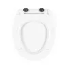 Beldray LA00000201WPEU7 Inodoro ultraplano antibacteriano, blanco