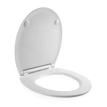 Beldray LA00000201WPEU7 Inodoro ultraplano antibacteriano, blanco