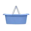 Beldray LA030450CRNFPEU7 set de dos cestas de la ropa, blanca/azul