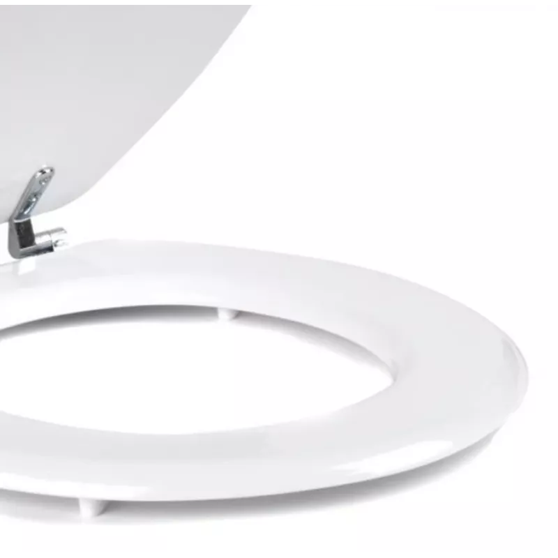 Beldray LA032355WFPEU7 asiento de inodoro de madera blanco