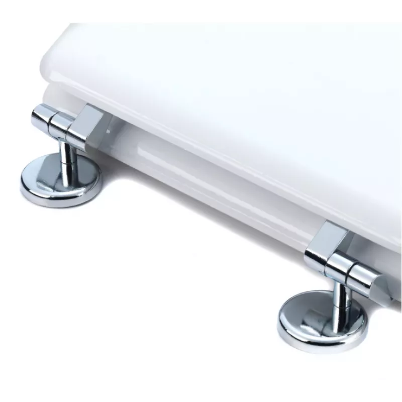 Beldray LA032355WFPEU7 asiento de inodoro de madera blanco