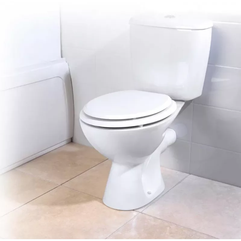 Beldray LA032355WFPEU7 asiento de inodoro de madera blanco