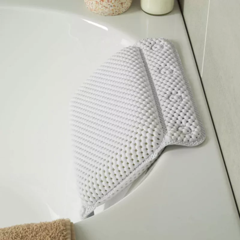 Beldray LA032715UFFPTS almohada de baño Anti-bac, blanco
