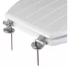 Beldray LA033758WFPEU7 asiento de inodoro Tongue & Groove blanco MDF