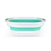 Beldray LA034816MNTFPEU7 cesta de la ropa plegable 28L blanca/menta