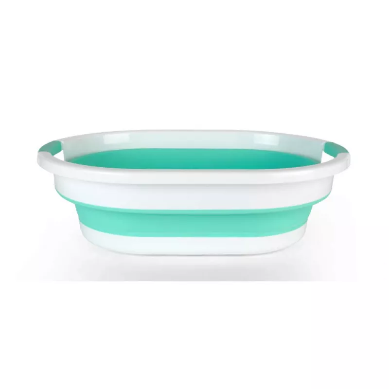 Beldray LA034816MNTFPEU7 cesta de la ropa plegable 28L blanca/menta