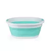 Beldray LA034816MNTFPEU7 cesta de la ropa plegable 28L blanca/menta