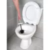 Beldray LA036034WPEU7 cepillo de inodoro con cabezal de silicona Anti-bac, blanco