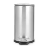 Beldray LA036683SSPEU7 cubo de pedal slimline en forma de D 5 litros, plata