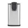 Beldray LA036683SSPEU7 cubo de pedal slimline en forma de D 5 litros, plata