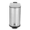 Beldray LA036683SSPEU7 cubo de pedal slimline en forma de D 5 litros, plata