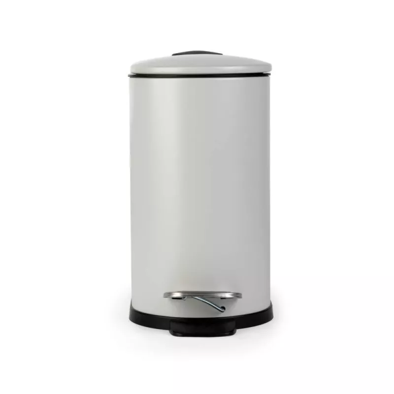Beldray LA036690GRYPEU7 cubo de pedal slimline con forma de D 5 litros, gris