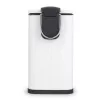 Beldray LA036690WHTPEU7 cubo de pedal slimline con forma de D 5 litros, blanco