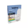 Beldray LA037185EU7 asiento de inodoro familiar Anti-bac, blanco