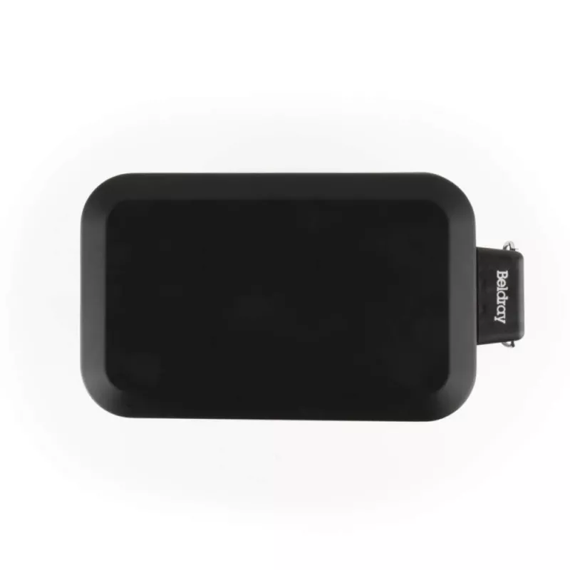Beldray LA041173BLKPEU7 Cubo de pedal Slimline de 5 litros, negro
