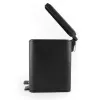 Beldray LA041173BLKPEU7 Cubo de pedal Slimline de 5 litros, negro