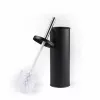 Beldray LA059451BLKFPEU7 Escobilla de inodoro con soporte, negra