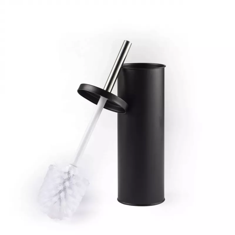 Beldray LA059451BLKFPEU7 Escobilla de inodoro con soporte, negra