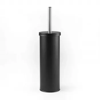 Beldray LA059451BLKFPEU7 Escobilla de inodoro con soporte, negra