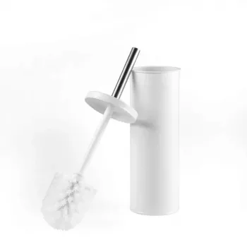 Beldray LA059451WPFS Escobilla de inodoro con soporte, blanca
