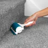 Beldray LA072597FEU7 rodillo quitapelusas de gel de mano Pet Plus+ - quitapelusas de silicona reutilizable para pelo de mascotas, pelusas, polvo - azul y gris
