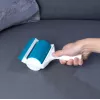 Beldray LA072597FEU7 rodillo quitapelusas de gel de mano Pet Plus+ - quitapelusas de silicona reutilizable para pelo de mascotas, pelusas, polvo - azul y gris
