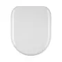 Beldray LA072771PEU7 inodoro con forma de D antibacteriano, blanco