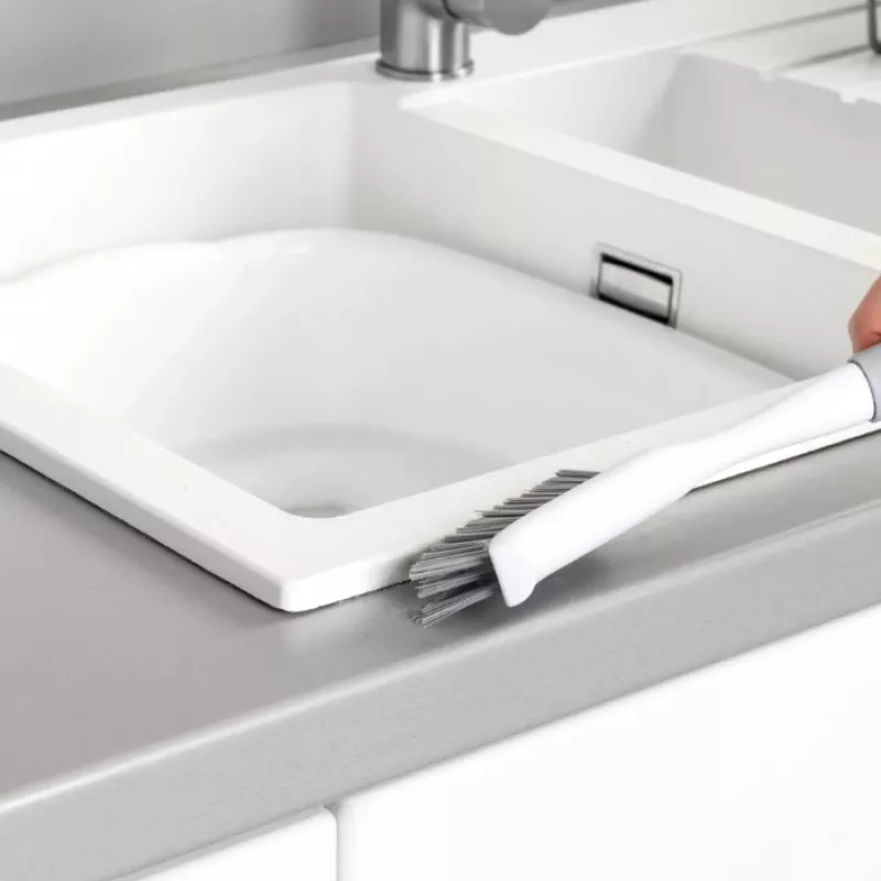 Beldray LA082572PEU7 cepillo para platos antibacteriano estrecho, blanco