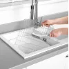 Beldray LA082572PEU7 cepillo para platos antibacteriano estrecho, blanco