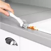 Beldray LA082572PEU7 cepillo para platos antibacteriano estrecho, blanco