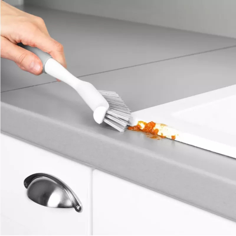 Beldray LA082572PEU7 cepillo para platos antibacteriano estrecho, blanco