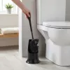 Beldray LA084538BLKPEU7 set de cepillo de inodoro Anti-bac con soporte - negro