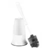 Beldray LA084538PUFFEU7X cepillo de inodoro de silicona Antibac con soporte, lila