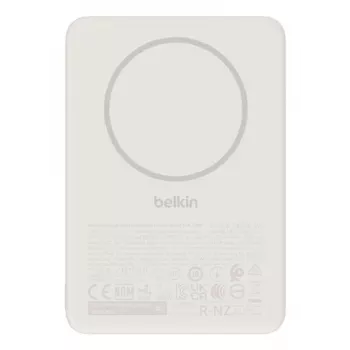 Belkin BoostCharge Batería externa magnética Slim 10.000 mAh Qi2 7,5W Sand