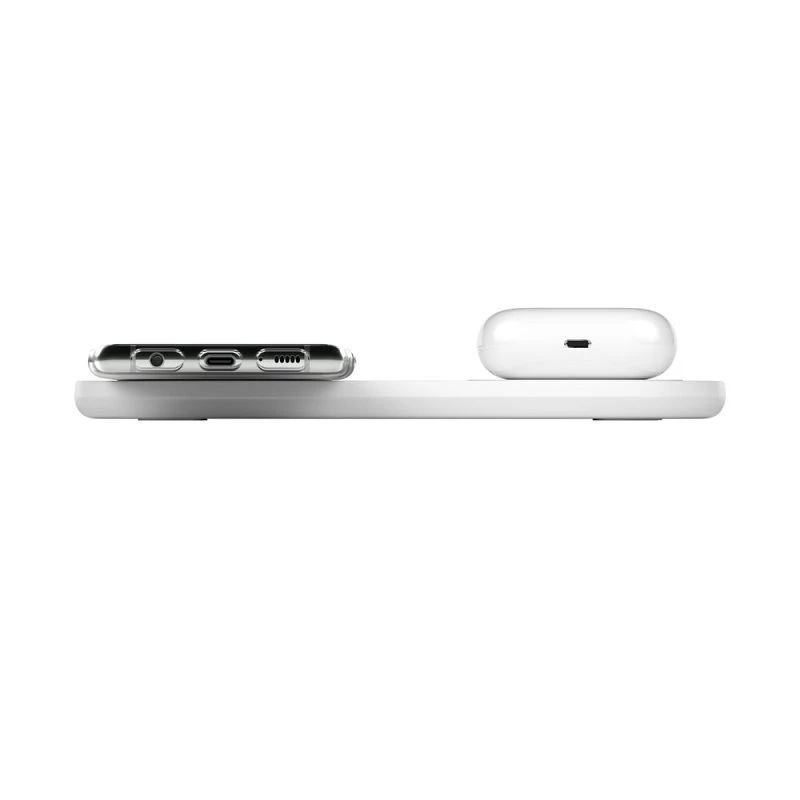 Belkin Base de carga inalámbrica doble 10W blanca