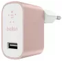 Belkin Mixit Cargador universal de pared 12W oro rosa