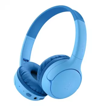 Belkin SoundForm Mini 2 Auriculares inalámbricos on-ear para niños - azul