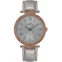 Reloj de mujer BELLEVUE B40 (36 mm) cuarzo analógico plateado malla de acero inoxidable