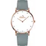 BELLEVUE Reloj de mujer B55 40mm oro rosa acero inoxidable cuarzo
