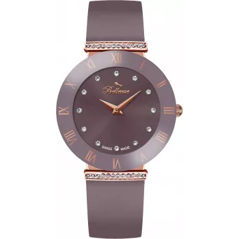 BELLEVUE Woman E122 26mm Reloj de cuarzo de acero inoxidable