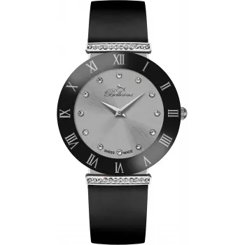 BELLEVUE Woman E128 Reloj de pulsera de mujer cuarzo 26mm acero inoxidable plata