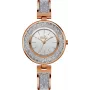 BELLEVUE Woman E68 Reloj de cuarzo analógico de 33 mm con correa de piel auténtica