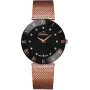 BELLEVUE Woman F101 Reloj analógico de cuarzo 33mm plateado acero inoxidable malla