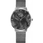 BELLEVUE Reloj de mujer B13 Analógico Cuarzo 33mm Caja de acero inoxidable Correa de piel negra