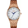 Reloj de mujer BELLEVUE A48 36 mm oro rosa acero inoxidable piel marrón