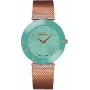 BELLEVUE Reloj de mujer F110 (27mm) - acero inoxidable plateado