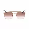 BELSTAFF Gafas de sol hombre BECKHAM-S128 - montura de acetato negra, lentes de policarbonato grises, protección UV400, 53 mm de ancho de lente