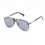 BELSTAFF Gafas de sol hombre cuadradas de acetato BECKINGTONIIN - montura negra lentes grises 63/12/145 mm